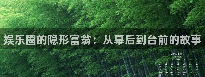 红足1世：娱乐圈的隐形富翁：从幕后到台前的故事